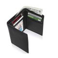 Business Best Dynamic Wallet For Men PU Leather Trifold Mens Wallet With 2 Compartments For Travel And Business. 