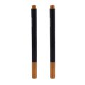 2 x Fabric Marker Pens Permanent Colors for DIY Textile Clothes T-Shirt Shoes Brown. 