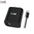 boAt WCD QC3A with Micro USB Cable | 18W Charger. 