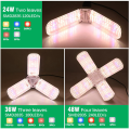 LED Grow Light Foldable Phyto Lamp for Indoor Plants Bloom Flowering Grow Lamps Garden E27 1 PCS. 