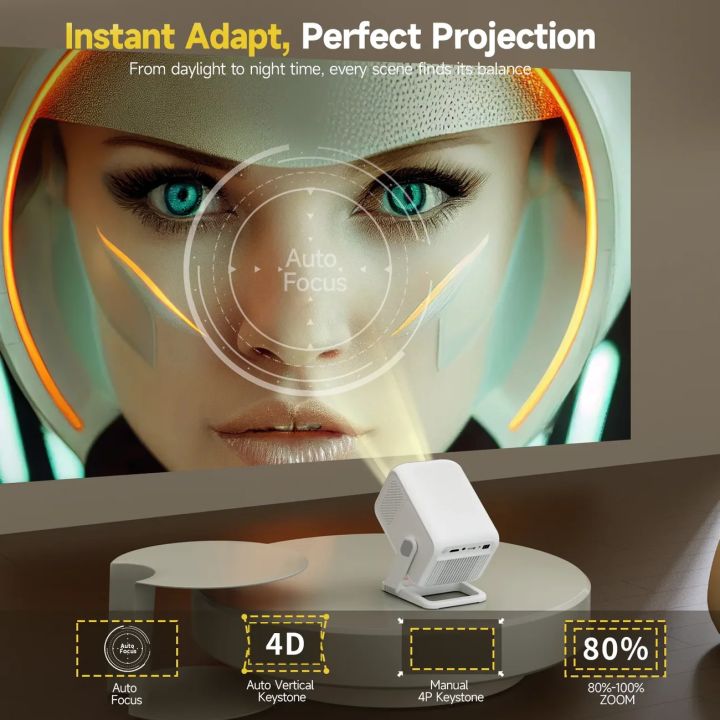 Magcubic%20HY310X%204K%20Mini%20Projector%20With%20Full%20HD%201080P%20420ANSI%20Android%2011%20Auto%20Focus%20Keystone%20for%20Outdoor%20Theater%20Stand%20Projector%20-%20Image%205