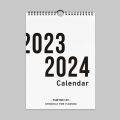 Decoration 2024 Wall Calendar Multi-function Home Decor Household Calendars Notebook Yearly Daily Schedule Home Office. 