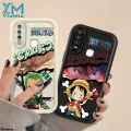 Qibeistoe2025 YiaMia Casing For VIVO Y17 Y15 Y12 Y11 1901 1902 1904 1906 Y17S Y16 Y19 Y95 Y93 Y91 Y91C Y1S S1 Pr Trendy Anime One Piece Solon Luffy Case TPU Soft Silicone Shockproof Phone Cover. 