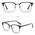 Square Frame Eyeglasses Vintage Computer Glasses Blue Light Glasses for Computer Use Gaming Reading Women and Men Digital Devices. 