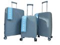 Royal Swiss 3 Piece Trolley Luggage Set – Lightweight, Expandable, 8-Wheel 360° Spinner Suitcase with Anti-Theft Zipper – Durable Travel Bag. 