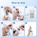 【High-quality】Portable Smart Electric Tooth Cleaner Oral Irrigator Dental Scaler Teeth Flusher Dental Oral Irrigator 230ml Water Tank. 