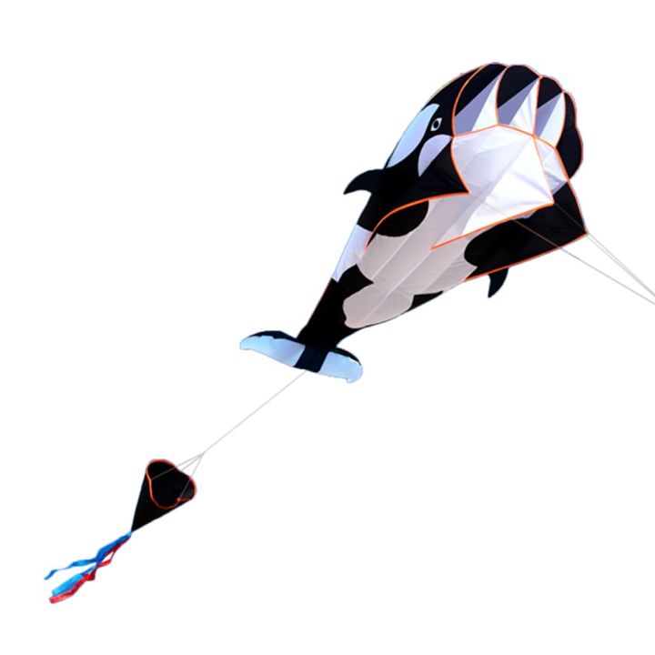 Huge Frameless 3D oft Wing Giant Whale Kite