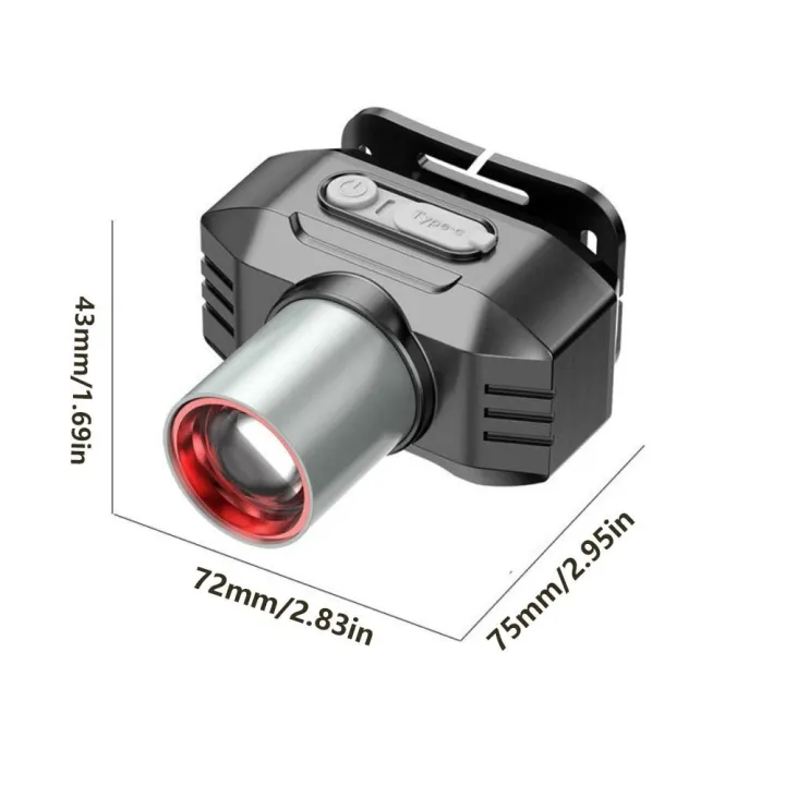 Portable%20Strong%20Light%20Zoom%20Headlight%20Super%20Bright%203%20Light%20Modes%20Head%20Mounted%20Flashlight%20Rechargeable%20Waterproof%20Led%20Headlamp%20Edc%20Torch%20-%20Image%202