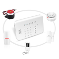 CGearuppt Tuya APP Remote Control WIFI+GSM Alarm System for Home Security Burglar Alarm Sensor PIR Motion Detection Door Contact. 