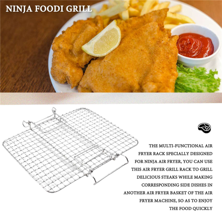 Air%20Fryer%20Rack%20for%20FoodiAG300AG400%20Air%20Fryer,%20Multi-Layer%20Food%20Dehydrator%20Rack%20Toast%20Rack%20Grill%20Air%20Fryer%20Accessories%20-%20Image%205