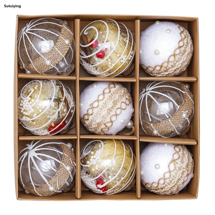 Sutuiying%20Christmas%20Snow%20Ball%20Painted%20Ball%20Golden%20Silvery%20Glitter%20Stars%20Luxury%20Christmas%20Tree%20Hanging%20Window%20Decoration%20Small%20Gifts%20Toy%20-%20Image%205