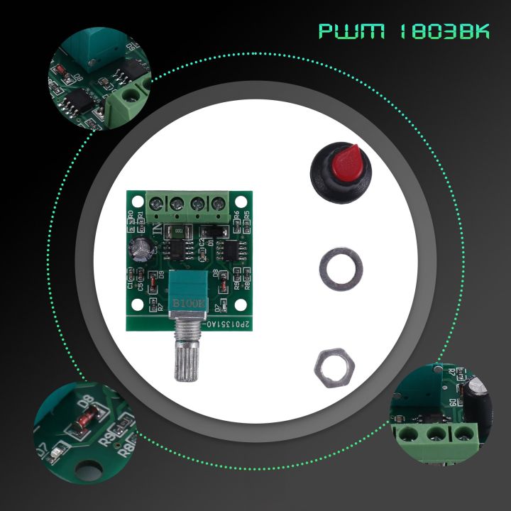 1.8v%203v%205v%206v%207.2v%2012v%202A%2030W%20DC%20Motor%20Speed%20Controller%20(PWM)%201803BK%20Adjustable%20Driver%20Switch%20-%20Image%205