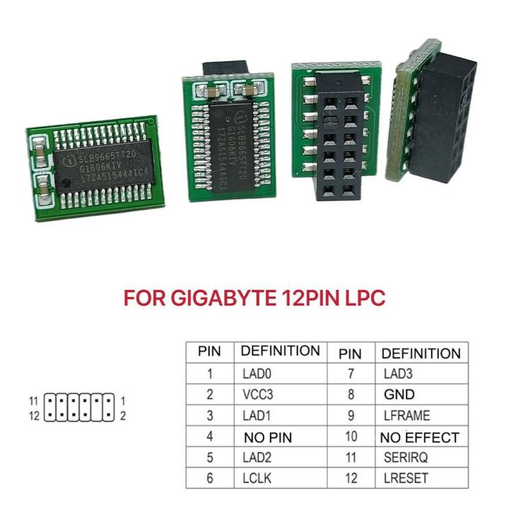 Tpm%20Module%2012%2014%2018%2020%20Pin%20LPC%20For%20ASUS%20MSI%20GIGABYTE%20ASRock%20Encryption%20Security%20Module%20Remote%20Card%20TPM%202.0%20Module%20Board%20-%20Image%207