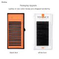 Wenefang TDANCE Classic Eyelash Extension 16 Rows Soft Faux Mink Lashes Russian Volume Makeup Eyelashes Professionals Individual Eye Lash. 