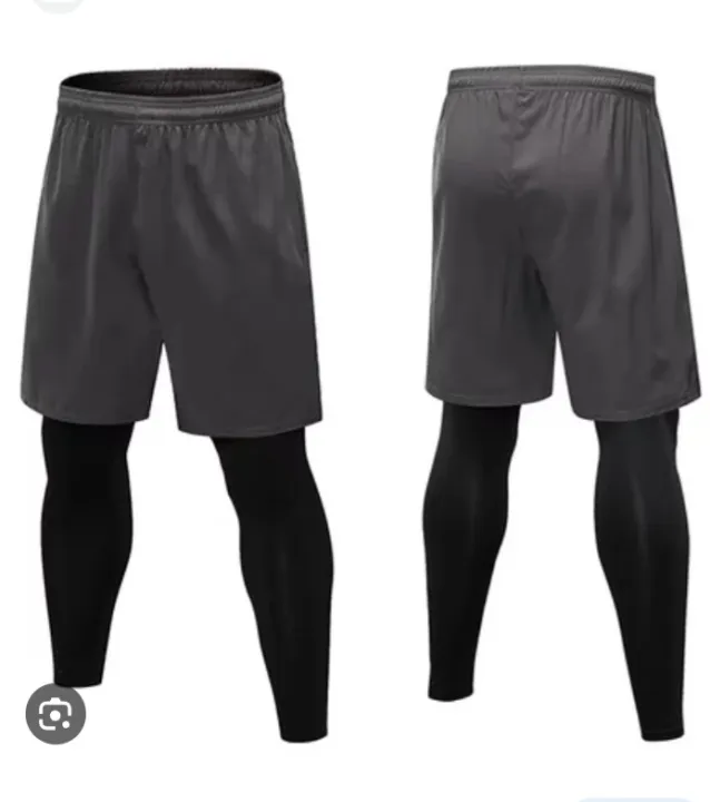 2%20In%201%20Running%203/4%20Shorts%20For%20Men%20Quick%20Drying%20Basketball%20Compression%20%20Shorts%20With%20Built%20In%20Pocket%20-%20Image%202