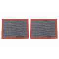 FORIDE 2X Perforated Silicone Baking Mat Non-Stick Baking Oven Sheet Liner for Cookie /Bread/ Macaroon/ Kitchen Tools. 