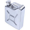 FORIDE 4X Mini Stainless Steel 5Oz Hip Flask Liquor Alcohol Fuel Gas Gasoline Can. 