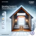 Hyundai 1 Ton Inverter Type Split Air Conditioner | HYC11B-12DBFN1. 