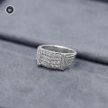 Sazuna Jewellers Grenish Pure Silver Ring For Men - 1 Pcs. 