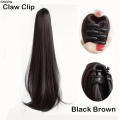Sutuiying Synthetic Ponytail wig for women, grab clip, high ponytail New simulation, natural micro curl simulation, ponytail. 