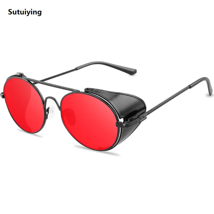 Sutuiying%20Retro%20gothic%20Steampunk%20Style%20Round%20Metal%20Frame%20Sunglasses%20Men%20Women%20%E3%80%902025%20Version%E3%80%91%20luxury%20Brand%20Designer%20Shields%20Lens%20Sun%20Glasses%20Gafas%20de%20Sol%20-%20Image%205