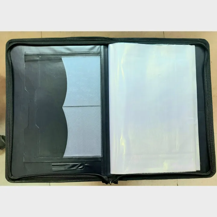 Sangam%20Delux%20Rexin%20Document%20File%20Folder%20With%20Zipper%20(24%20Pockets/%20Can%20Hold%2048%20Docks)%20-%20Image%203