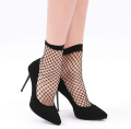 Transparent Anti Hook Wire Ankle Socks Casual Fashion Women Hollow Net Socks Silk Thread able Mesh Net Black Socks. 