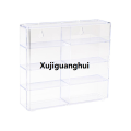 Xujiguanghui Stackable 1:64 Toy Model Cars Display Box 8 Grids Acrylic StLuxury orage Box Dustproof Wall Mounted Display Rack Hotwheels Cars. 