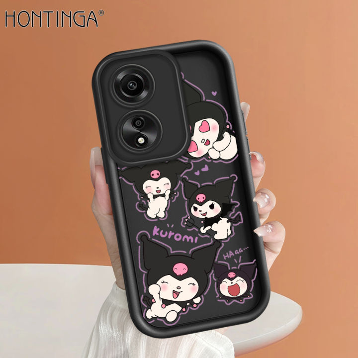 Hontinga%20for%20OPPO%20A78%204G%20Back%20Cover%20Cartoon%20Kuromi%20Pattern%20Ladder%20Soft%20Camera%20Protection%20Rubber%20Phone%20Case%20-%20Image%202