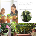 10 Pack Plastic Half Round Plant Support Ring Plastic Plant Cage Holder Flower Pot Climbing. 