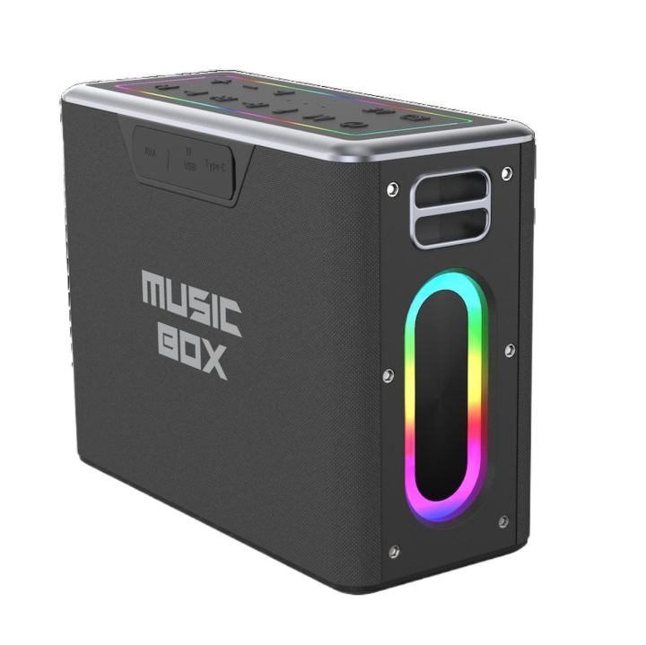 HiFuture Music Box | TWS Karaoke Bluetooth Speaker | 100W Output | Built-In-Powerbank | RGB Lighting | Portable Design | Laniz Hub