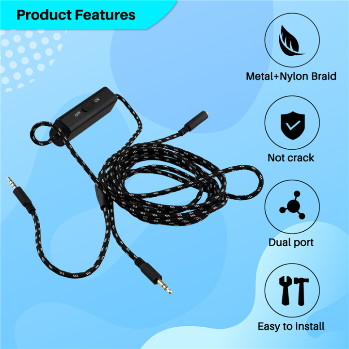 Noise%20reduction%20line%20Chat%20Link%20Pro%20Cable%20for%20HD60%20X%20-%20Image%207