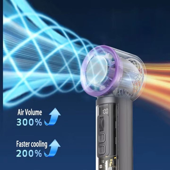 Powerful%20Semiconductor%20Refrigeration%20Handheld%20Fan%20100%20Gears%20Adjustable%20with%20Digital%20Display%20Small%20Electric%20Fan%20Rechargeable%20Atmosphere%20Lamp%20Mini%20Air%20Cooler%20Summer%20-%20Image%208