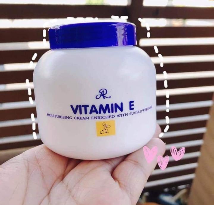 Thailand Vitamin E Moisturising Cream Enriched With Sunflowers Oil - 200Ml