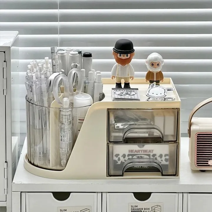 Pebbles%20Nepal%20Kawaii%20Capybara%20Storage%20Box%20Multifunctional%20Cosmetics%20Makeup%20Skincare%20Desktop%20Dressing%20Table%20Rack%20Vanity%20Desk%20Stationery%20Organizer%20-%20Image%202