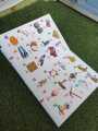 All In One Board Book for Kids/ Nursery and Play Group Standard, Hard Board Pages By Mitrata. 