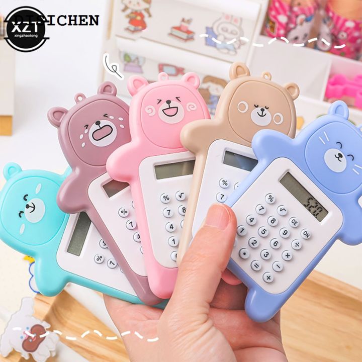 DISICHEN%20Fashion%20Mini%20Calculator%20Portable%20Pocket%20Size%208%20Digits%20Display%20Cartoon%20Cute%20Bear%20Ultra-thin%20Button%20Calculator%20School%20Supplies%20for%20Child%20-%20Image%202
