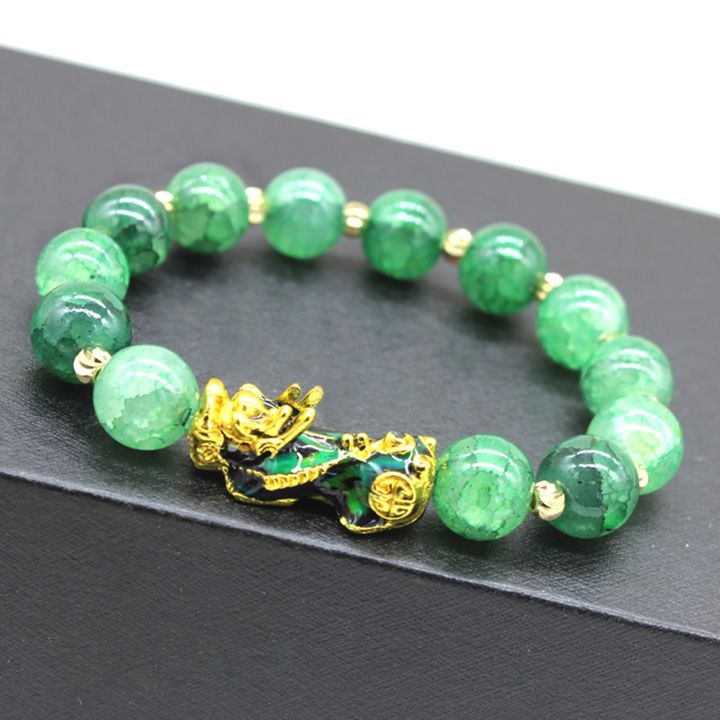 CARAT%20Feng%20Shui%20Bracelet%20Vintage%20Feel%20Color-changing%20Pixiu%20Bracelet%20for%20Stress%20Relief%20Well-being%20Unisex%20Elastic%20Luxury%20Bracelet%20for%20Chinese%20-%20Image%203