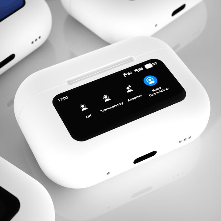 Airpods Pro 2 gen with Touch Screen Display Control