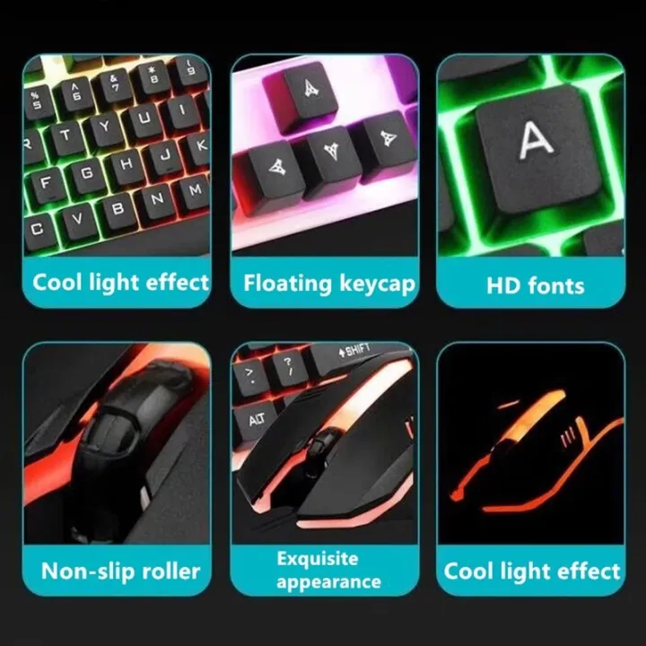 CADEVE%209122%20Rainbow%20Backlit%20Waterproof%20Multimedia%20Mechanical%20Gaming%20Keyboard%20And%20Mouse%20-%20Image%207