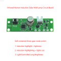MRK3C 1-5PCS 3.7V Solar Lamp Board Control Sensor Night Light Module Controll Module Infrared Human Body Induction Solar Circuit Board. 