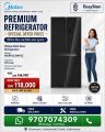 Midea 519 liter MDRF633MIF22. 