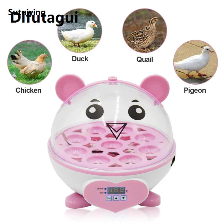 Difutagui%20Fifty%20percent%20discount%20Sutuiying%20Mini%20Mini%20Incubator%209pcs%20Semi-automatic%20Incubator%20Egg%20Incubator%20Hatchers%20Luxury%20Household%20Chicken,%20Duck,%20Quail,%20Bird%20Egg%20Hatching%20Boxes%20-%20Image%205