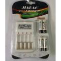 Jiabao JB-212 LED Charger For AA and AAA With 4Pcs Rechargeable Battery. 