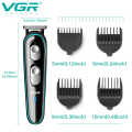 VGR V-055 Professional Cordless Hair Trimmer & Shaver for Men – Waterproof T-Blade Beard & Hair Clipper | Rechargeable Grooming Kit with USB Fast Charging | Precision Trimmer for Men | Adjustable Length | Portable Electric Shaver | Lightweight. 