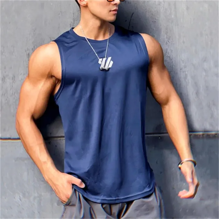 Comfort%20Fit%20Men's%20Tank%20Top%20Breathable%20Mesh%20Lightweight%20Gym%20Vest%20High%20Quality%20Speed%20Dry%20Sleeveless%20T-shirt%20for%20Summer%20Wear%20Basketball%20Apparel%20Running%20Gear%20Fitness%20Clothing%20Male%20Athletes%20-%20Image%206