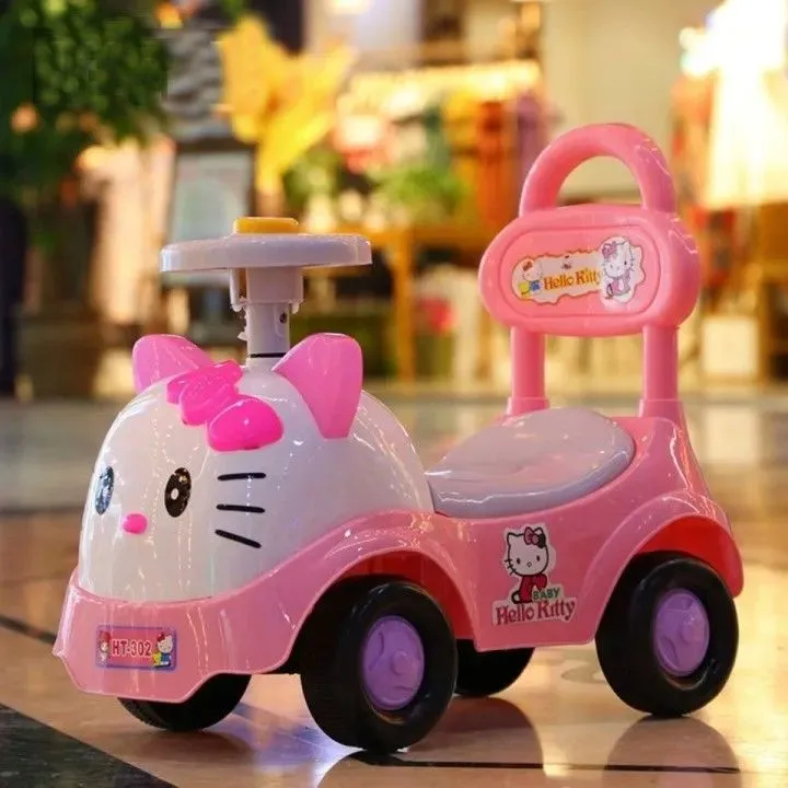 Pink Push Car Hello Kitty Prinsel Push Car Carrito Prinsel Hello