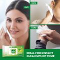 Dettol Germ Protection Wet Wipes for Skin & Surfaces, Original - 40 Count|| Moisture-Lock Lid. 