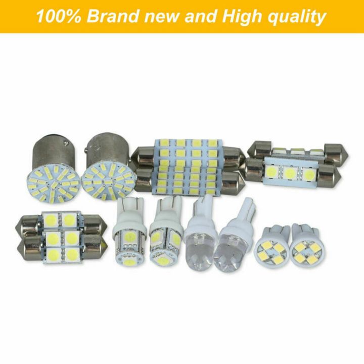 NAMUNY%202%20Pcs%20Car%20LED%20SMD%20License%20Plate%20Light%20&%201%20Set%20Assorted%20LED%20Car%20Interior%20Inside%20Light%20Dome%20Trunk%20Map%20License%20Plate%20Lamp%20-%20Image%205