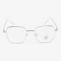 Square Metal Shape Metal Frame Hardcoat Glasses For Unisex. 